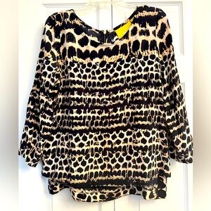 Anthropologie - Maeve Abstract Print Blouse